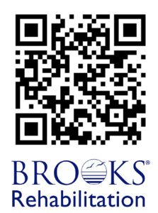donate to brooks rehab with qr code